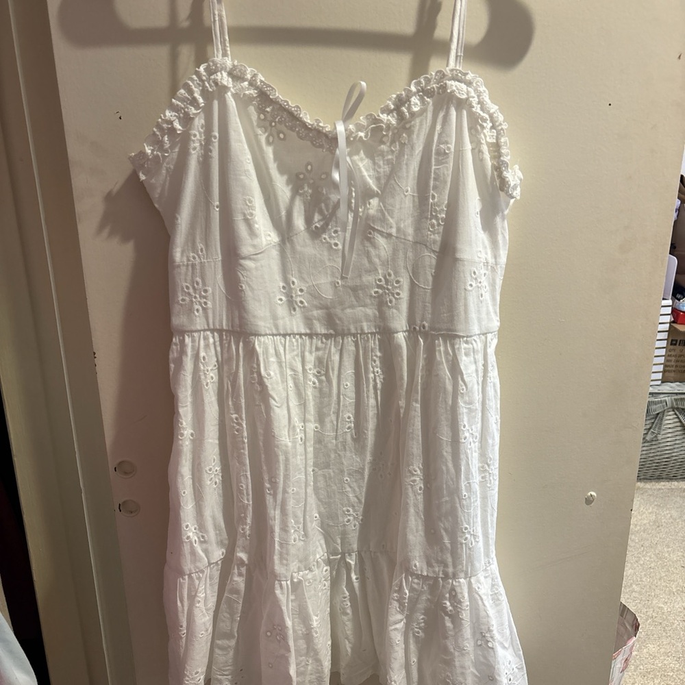 Altar'd State Elegant White Dress